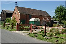 SP2278 : Barn on Bradnock's Marsh Lane by Keith Williams