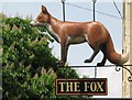 Sign for The Fox