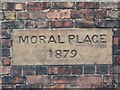 Plaque on Moral Place