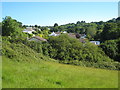 Houses in the valley at Budock Water