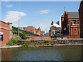 Looking towards Leigh centre