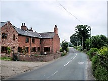 SJ5243 : Agden - the last house in Cheshire by Mike Harris