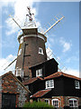 TG0444 : Cley tower mill by Evelyn Simak
