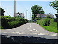 Junction on the road to Lydden