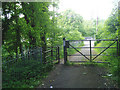 Gate at Millheugh bridge