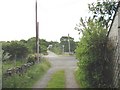 Road junction with the A 4080 near Ty