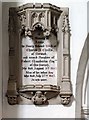 St Margaret, Catton, Norfolk - Wall monument