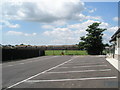 Looking past St Nicholas Car Park through to Shrubbs