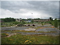 The remains of Huncoat Power Station