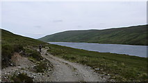NH2694 : Path above Loch an Daimh by Stuart Milton