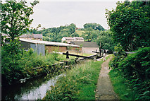 SE1316 : Lock No 5E, Huddersfield Narrow Canal by Dr Neil Clifton