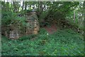 Remains of Ironstone Calcining Kilns. Scugdale