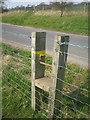 Stile leading from Ilkley golf course