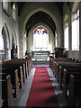 All Saints Church - view east