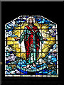 TG2112 : St Paul's church - east window by Evelyn Simak