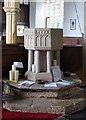 All Saints, Tibenham, Norfolk - Font