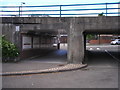 Underpass exit from car park