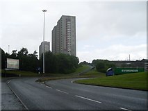 NS6066 : Sighthill high flats by Stephen Sweeney