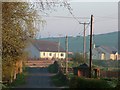 View from A6105 down to the hamlet of East Morriston