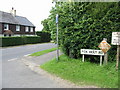 Junction of Fox Holt Road with the A260 Canterbury Road