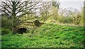 Eighteenth century bridge over the River Sherbourne near Whitley Abbey School