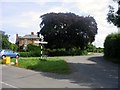 Bridle Brook Lane leaving Hawkes End