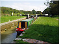 Ascending Froxfield Bottom Lock No 70, Kennet and Avon Canal