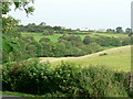 Flemingston toward New Barn over Nant Stepsau