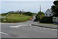 Worth road at the junction with Marlborough Road. Ilfracombe College is to the left of centre