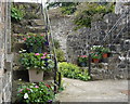 C9433 : Steps in the stable yard at Benvarden by Kay Atherton