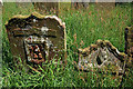 Symbolic headstones at Crowdieknowe