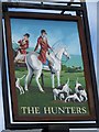 Sign for the Hunters Inn, Crampmoor