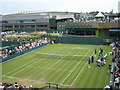 TQ2472 : General view at Wimbledon 2008 by Rod Allday