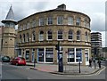 Curved building, Lord Street, Huddersfield