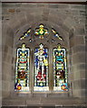 SD5289 : St Mark's Church, Natland, Stained glass window by Alexander P Kapp
