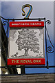 TQ4450 : Pub sign, The Royal Oak by Ian Capper