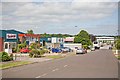 Looking along Brickfield Lane, Chandler