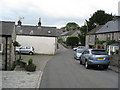 Great Longstone - Church Lane junction with Main Street