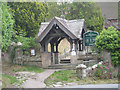 Lych gate to All Saints Church at Clive