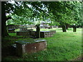 SD2674 : St Mary & St Michael Church, Great Urswick, Graveyard by Alexander P Kapp