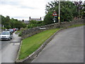 Great Longstone - Main Street view of junctions with Sunny Bank and Spring Bank