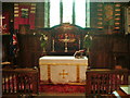SD2674 : St Mary & St Michael Church, Great Urswick, Altar by Alexander P Kapp