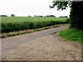 View across field to Mill Down Farm