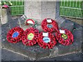 Rayne - War Memorial, Remembrance Sunday 2005, Wreaths