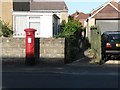 SZ0994 : Moordown: postbox № BH9 264 and footpath M10, Malvern Road by Chris Downer