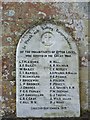 War Memorial, St Augustine of Canterbury, Upton Lovell