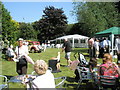 Visitors enjoying the summer sunshine at the Havant Conservative Association Open Day