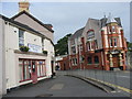 Buildings at the lower end of Dale Street