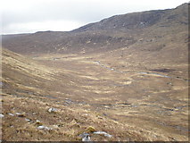 NH0806 : View over River Loyne from Coire Odhar by Gregoire