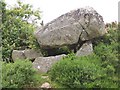 J4473 : Kempe Stones Dolmen in a field boundary, Greengraves Road by Chris Burrell